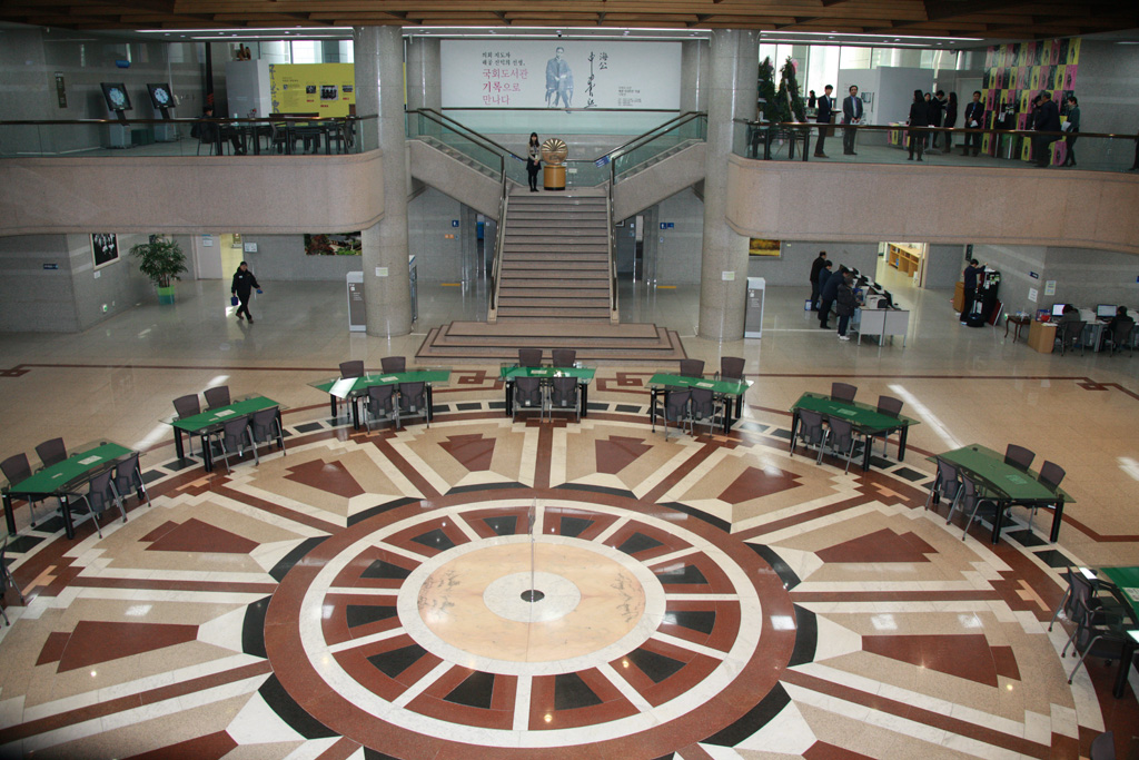 국회도서관 2층_전시회장 입구