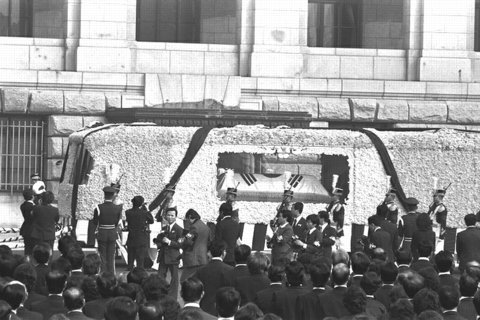 고박정희대통령국장영결식 사진