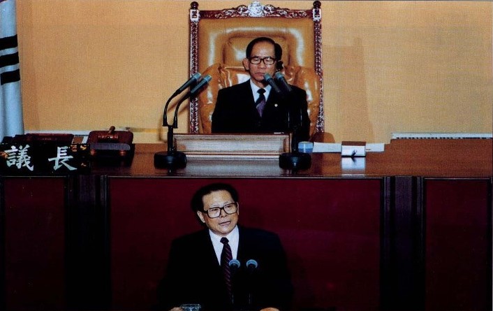 강택민 중국 국가주석 사진